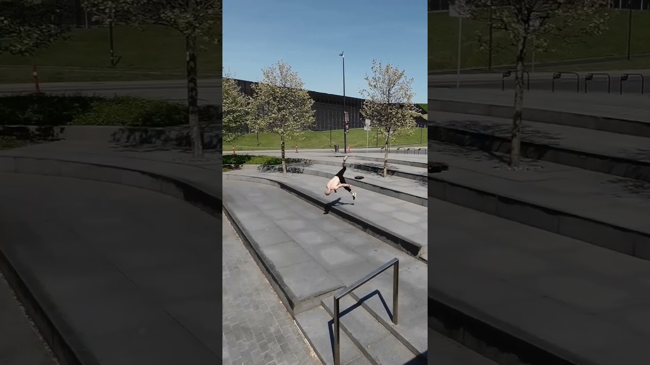 5 frontflips in row 😱 #shorts #flip #frontflip