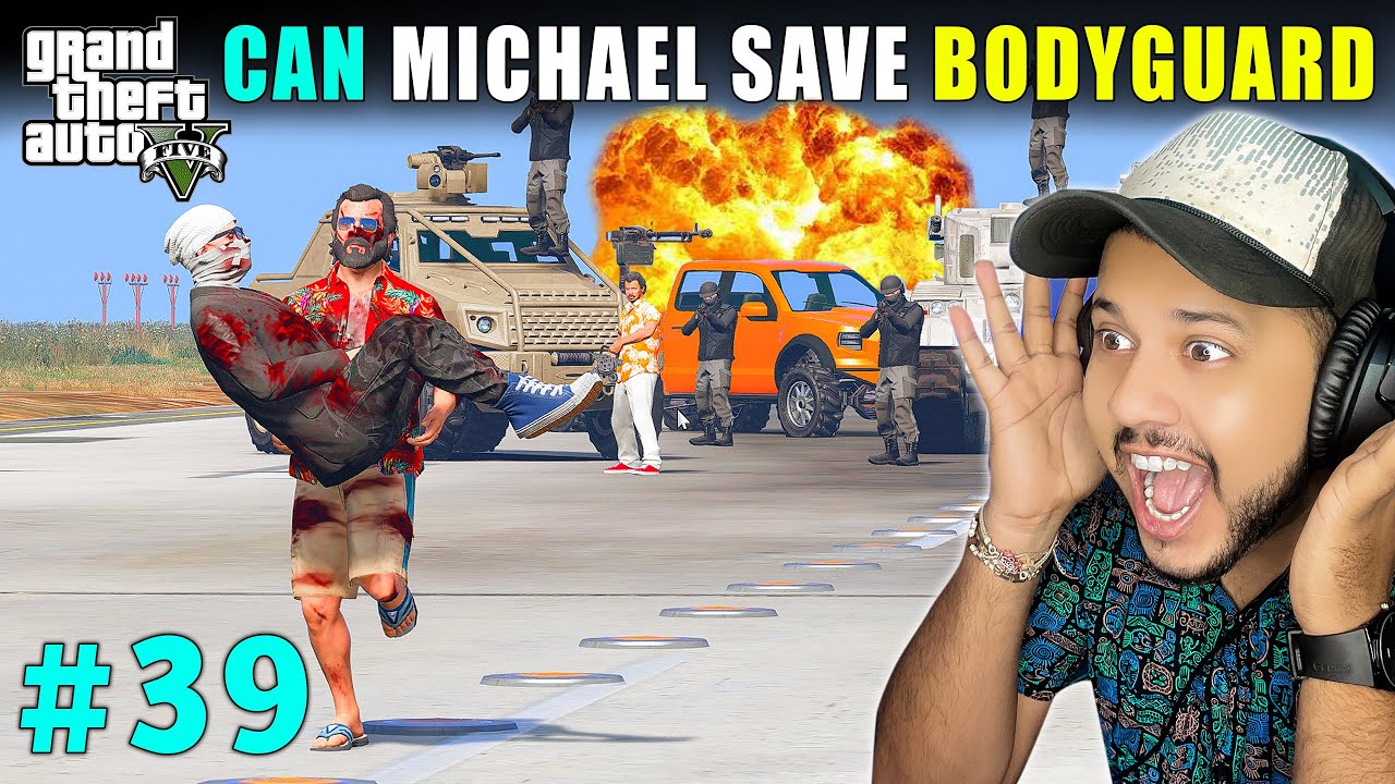 MICHAEL POWERFULL SECURITY ATTACK ON GUSTAVO PRISON ISLAND 🔥| GTA V GAMEPLAY #39 | GTA 5