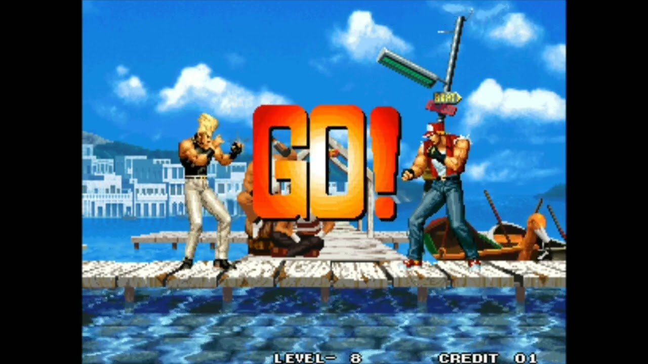 THE KING OF FIGHTERS 95 NEO GEO MVS ARCADE LEVEL 8 EIJI KISARAGI TAKUMA SAKAZAKI BENIMARU NIKAIDO