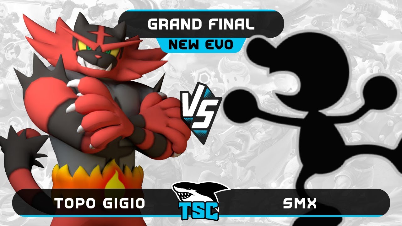 Topo Gigio (Incineroar) vs SMX (Mr. Game and Watch) - Grand Final - New Evo 14 - ssbu