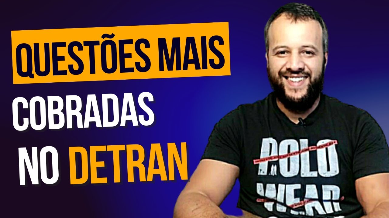 LEGISLAÇÃO DE TRÂNSITO -- PERGUNTAS QUE MAIS CAEM NA PROVA DO DETRAN #simuladodetran2023