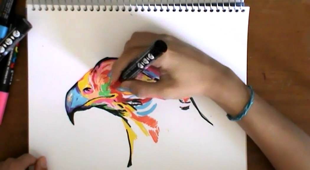 Posca sketch
