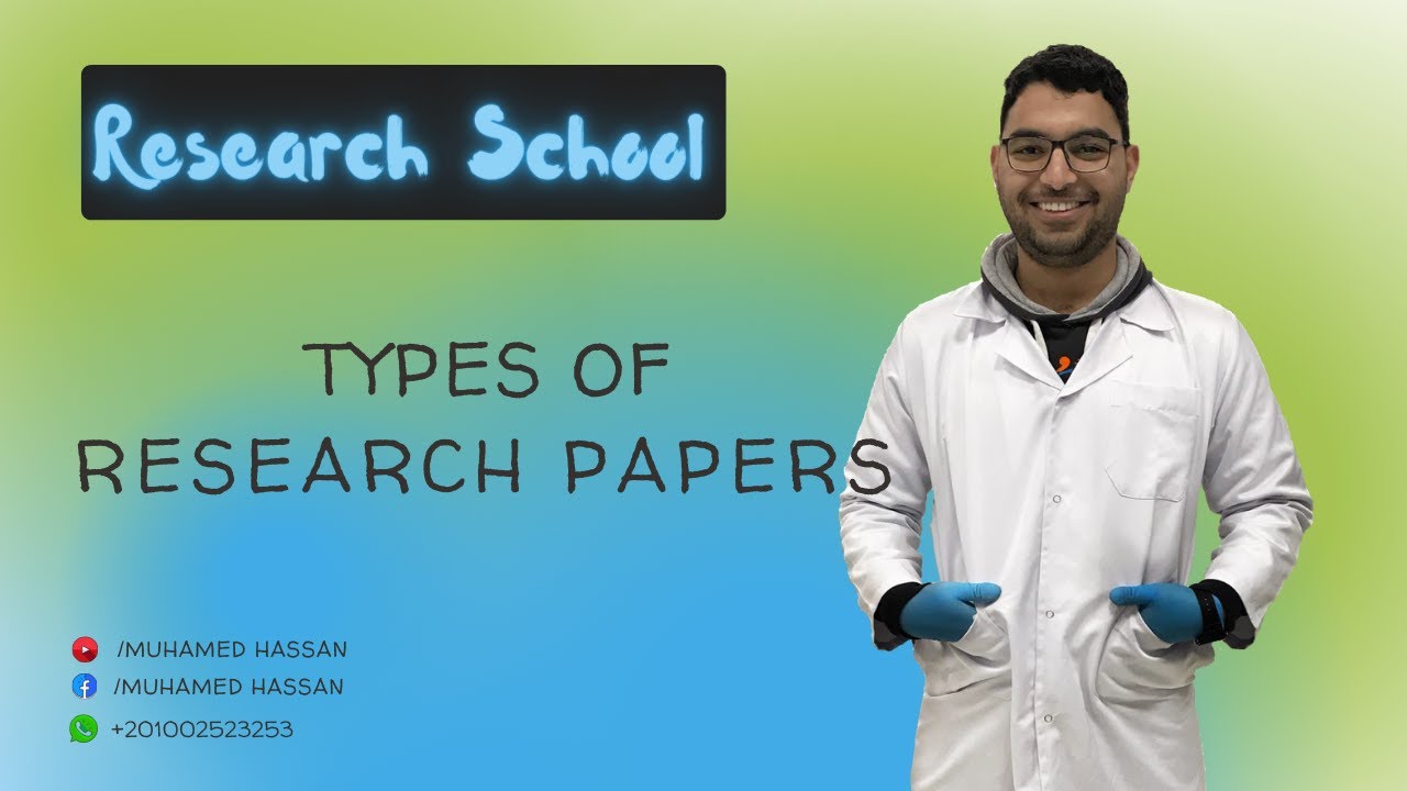 Types of Research Papers