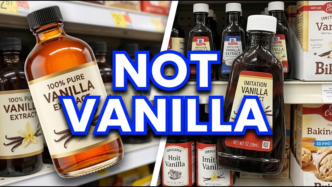 THESE 9 ARE NOT REAL Vanilla (Even Though US BRAND Label Says 100%)