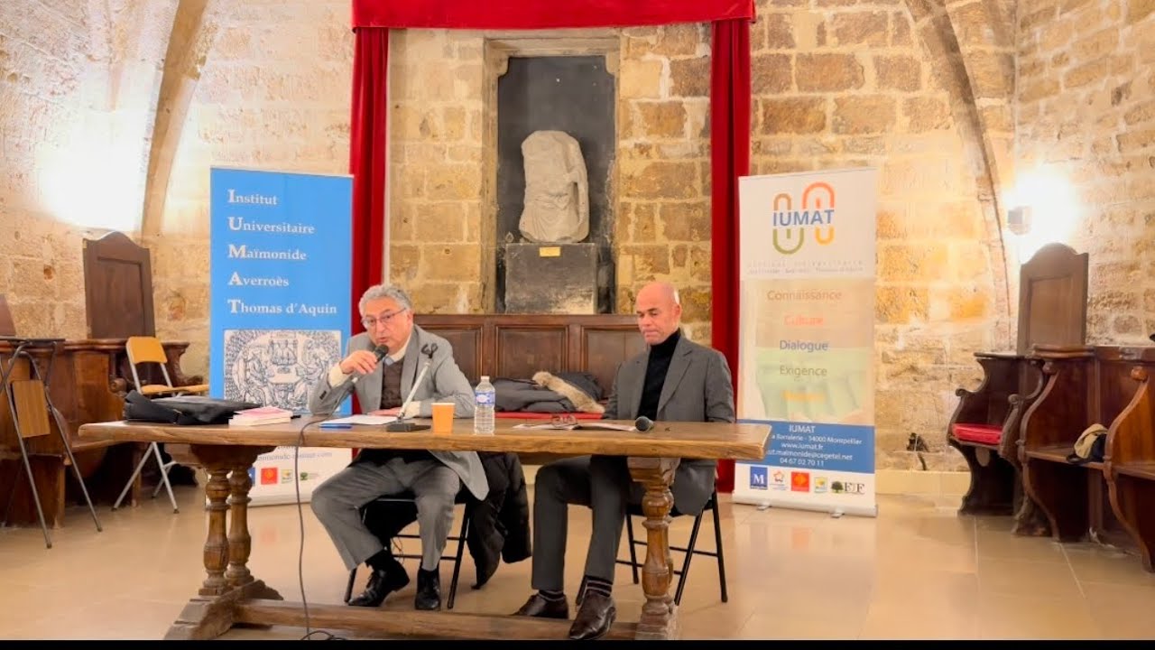 Institut Maïmonide - Salim Mokaddem, salle Pétrarque de Montpellier - 20/01/25