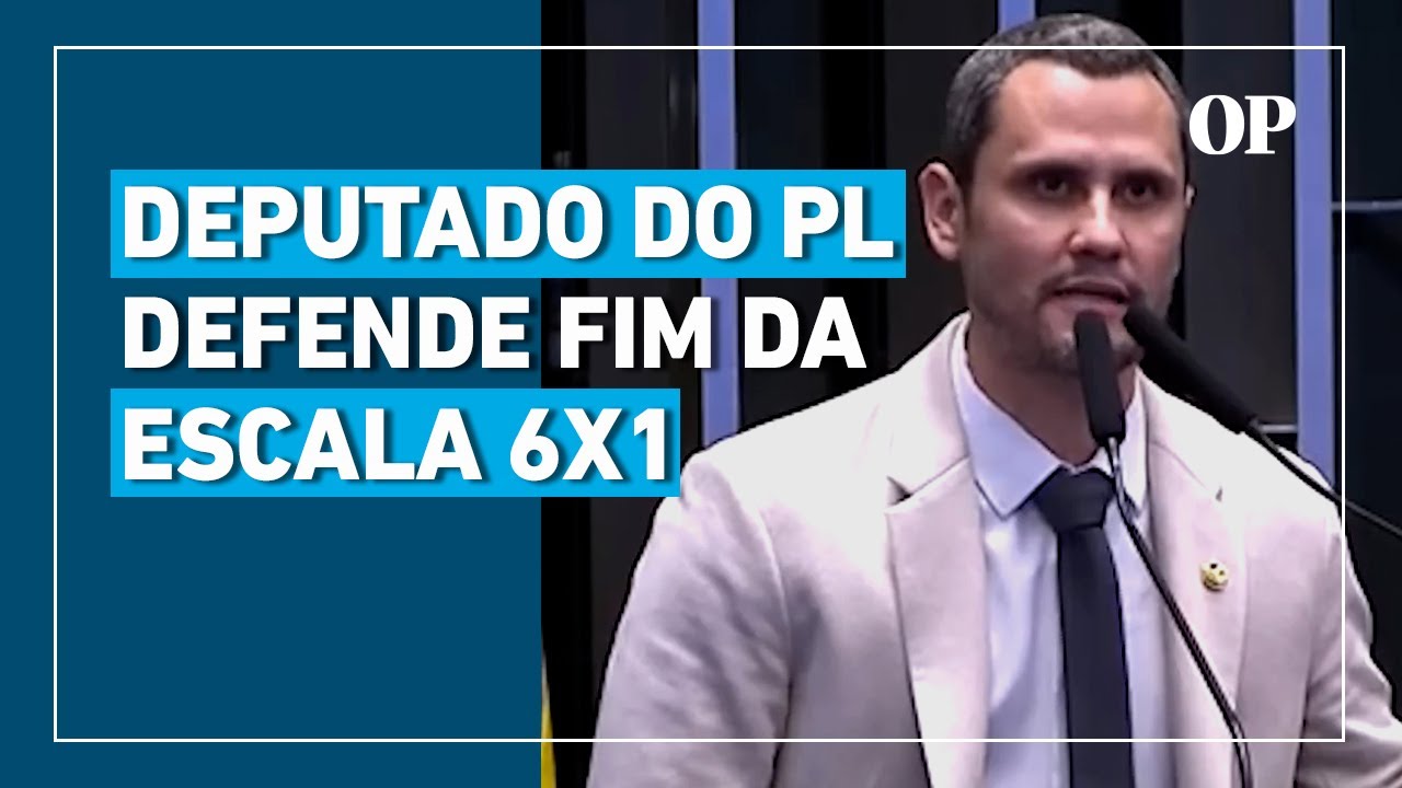 Escala 6x1: Deputado do PL critica modelo e diz que debate 