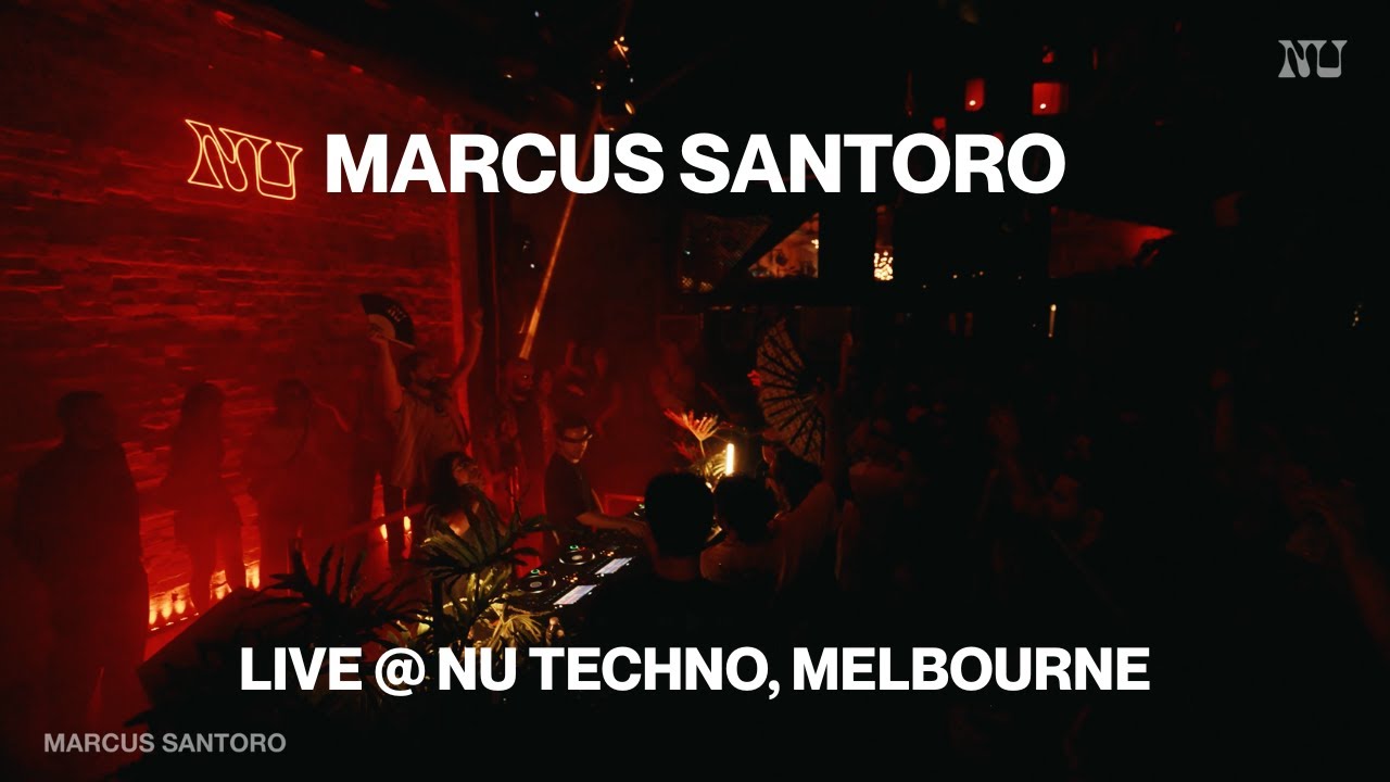Marcus Santoro live at 3 Years of Nu Techno, Melbourne - 18th October 2025