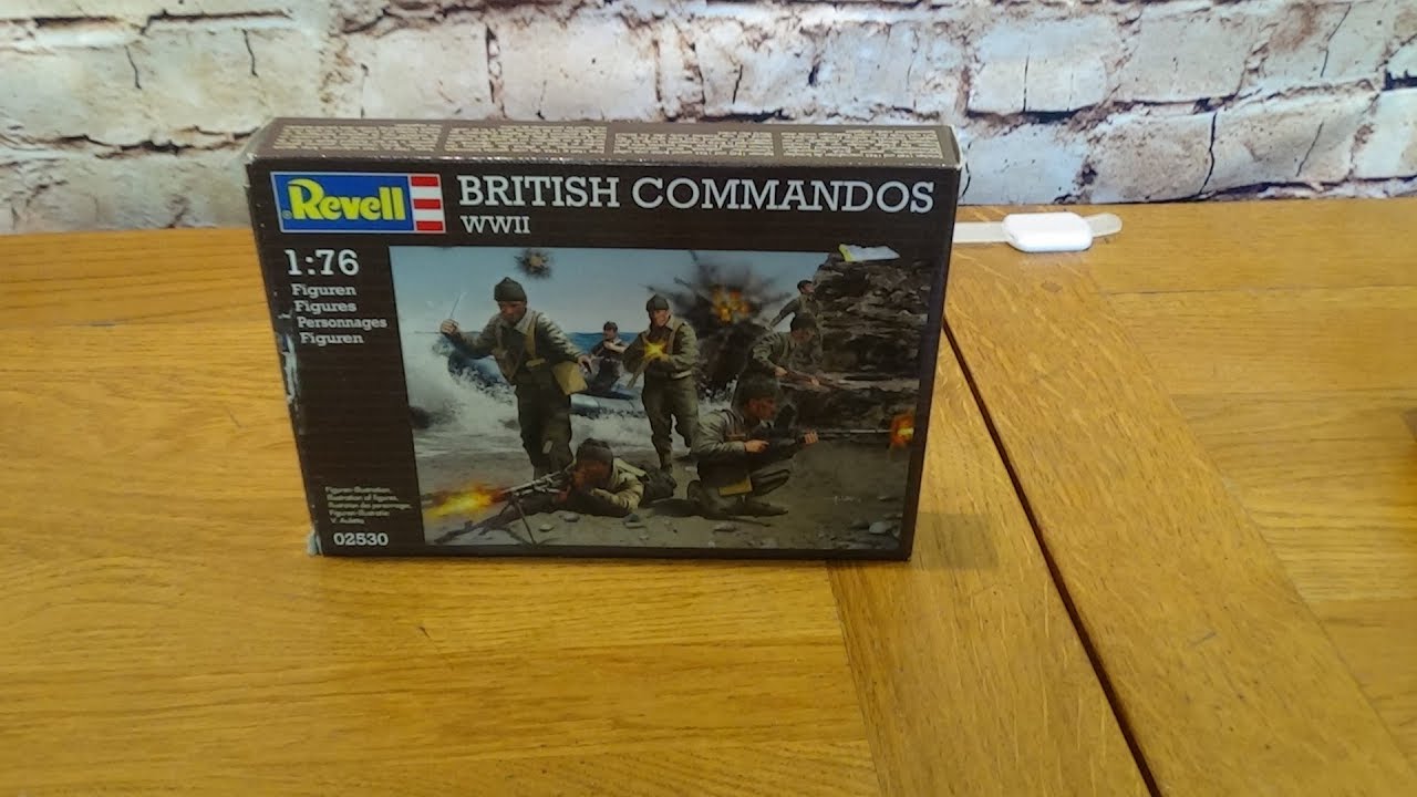 Plastic Soldier Review: REVELL (MATCHBOX) 1:76 WW2 British Commandos