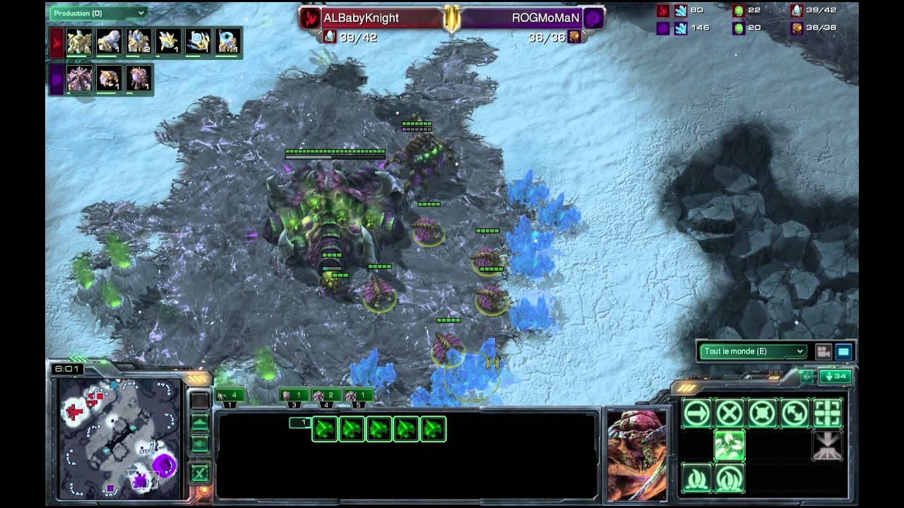 [ZrT-SC2] - BabyKnight(P) / MoMaN(Z) - VOD #317