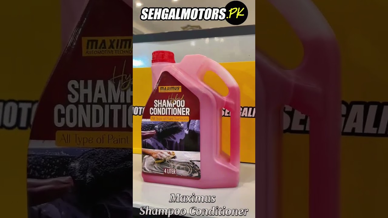 Maximus Hybrid 4L: The Best Shampoo & Conditioner for Your Car's Shine