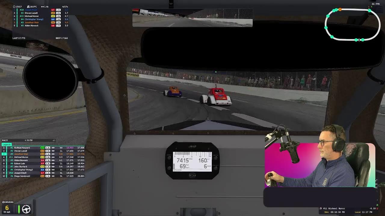 Nighttime Thrills: Adventures in iRacing and/or Fortnite