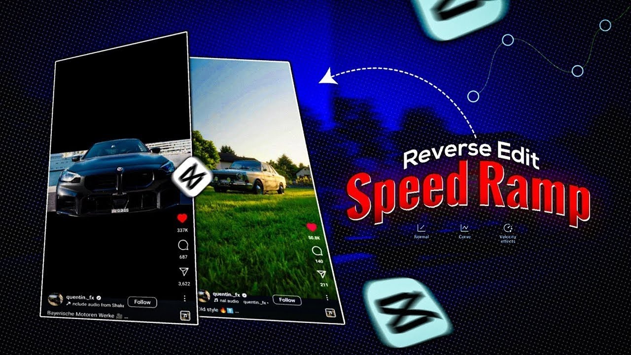 Speed Ramp Edits In Capcut | Reverse Speed Ramp Edit Capcut Mobile