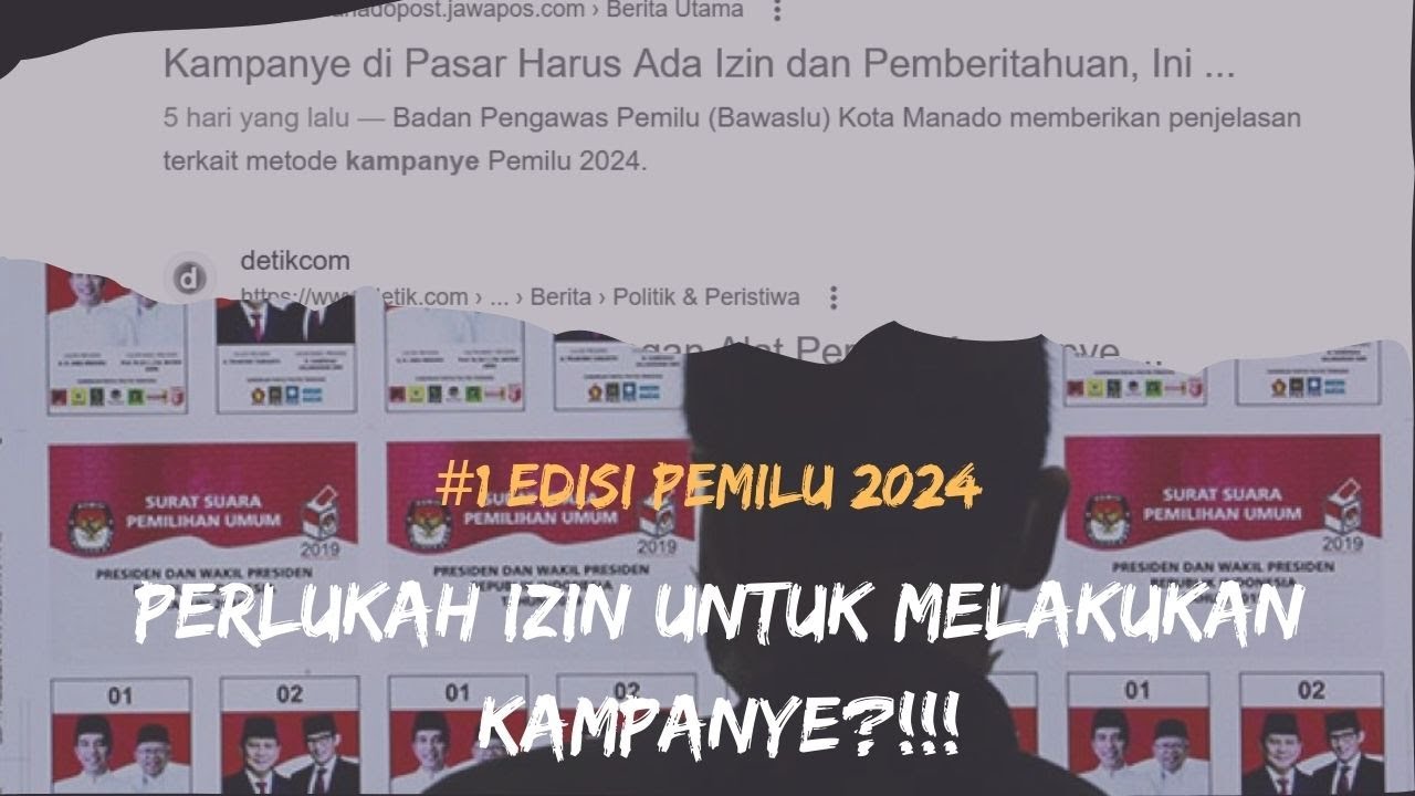 MUDZAKKIR UII- APAKAH PERLU IZIN UNTUK KAMPANYE PEMILU??!!!  #EDISI PEMILU 2024 EPISODE 1