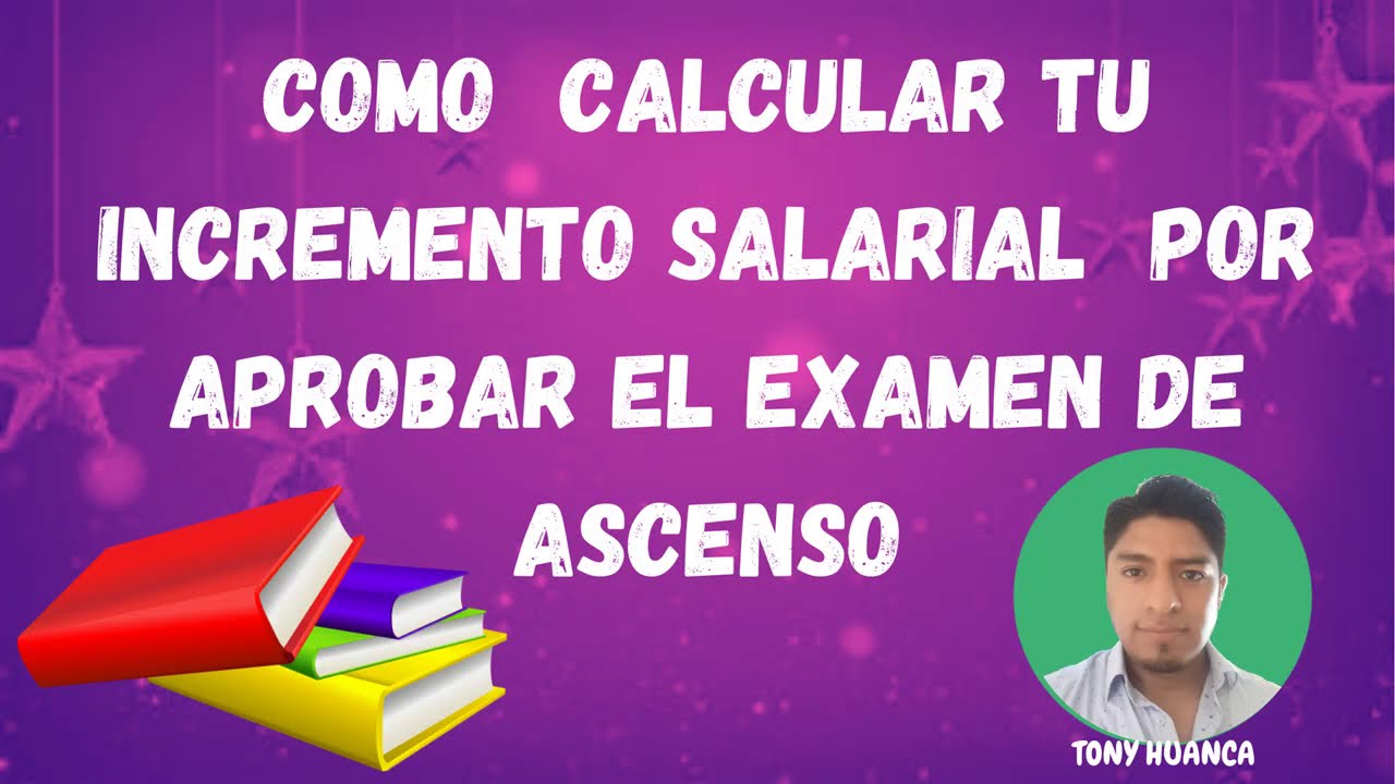 COMO CALCULAR EL INCREMENTO DE SUELDO POR EL ASCENSO DE CATEGORIA