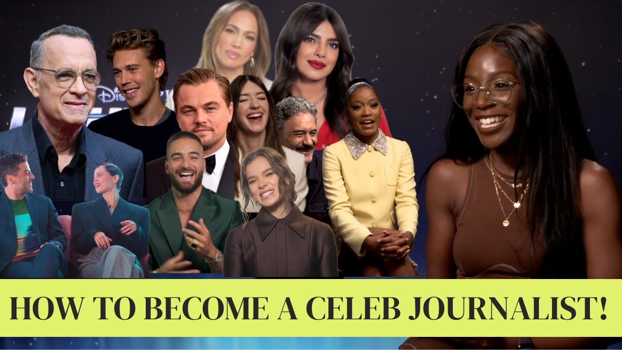 HOW I BECAME AN ENTERTAINMENT REPORTER AT 22 YEARS OLD.
