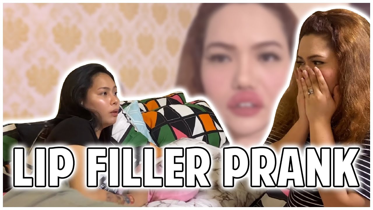LIP FILLER PRANK ( WALANGYANG REAKSYON🤣)