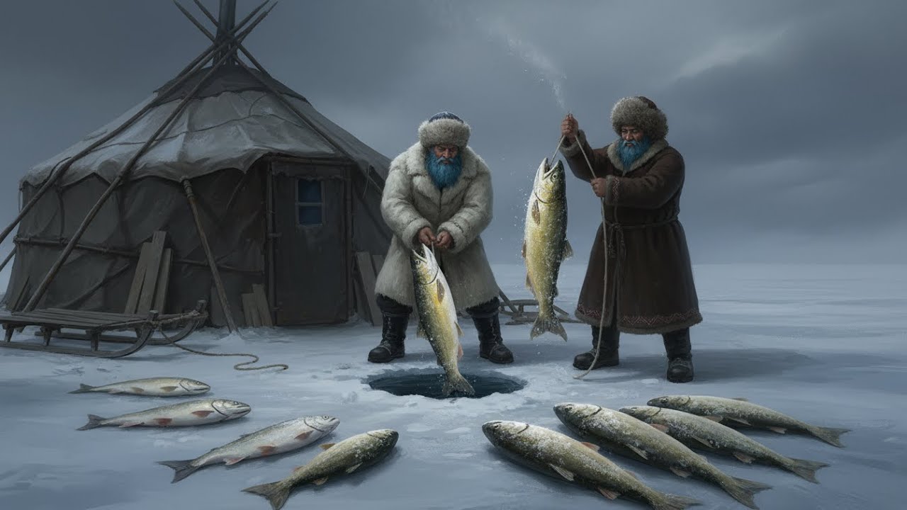 Coldest Place on Earth: The 90000KG Frozen Fish Hunt Where Your Breath Turns to Ice!