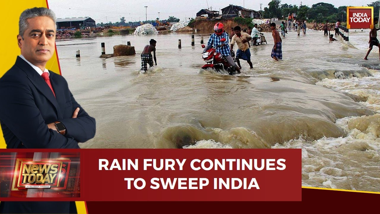 Monsoon Mayhem: Heavy Rain Causes Floods In Parts Of Country; Alert Sounded In Many States