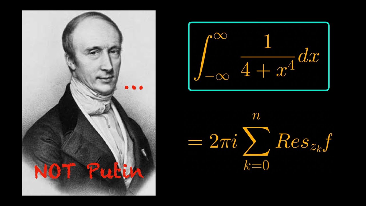 RESIDUE THEOREM for IMPROPER INTEGRALS | Cauchy Integral Theorem Application on Real Integrals