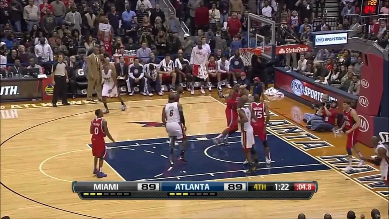 Hawks vs. Heat 11/09/2012 - LeBron James full highlights - 21pts/10reb/9ast