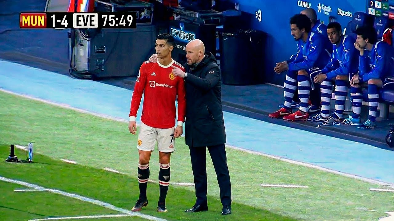 When Old Cristiano Ronaldo Substituted & SHOCKED Erik Ten Hag