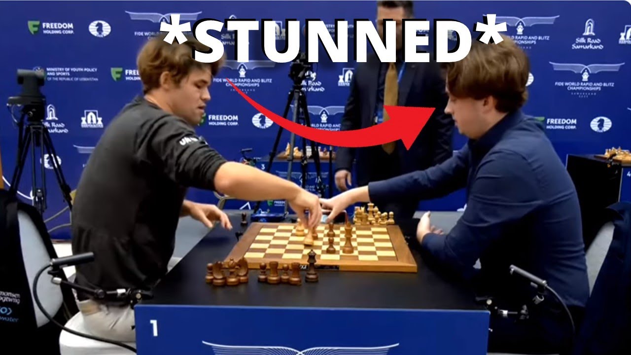 MAGNUS MISSES THE CHANCE!!! Magnus Carlsen vs. Vincent Keymer I World Rapid 2023