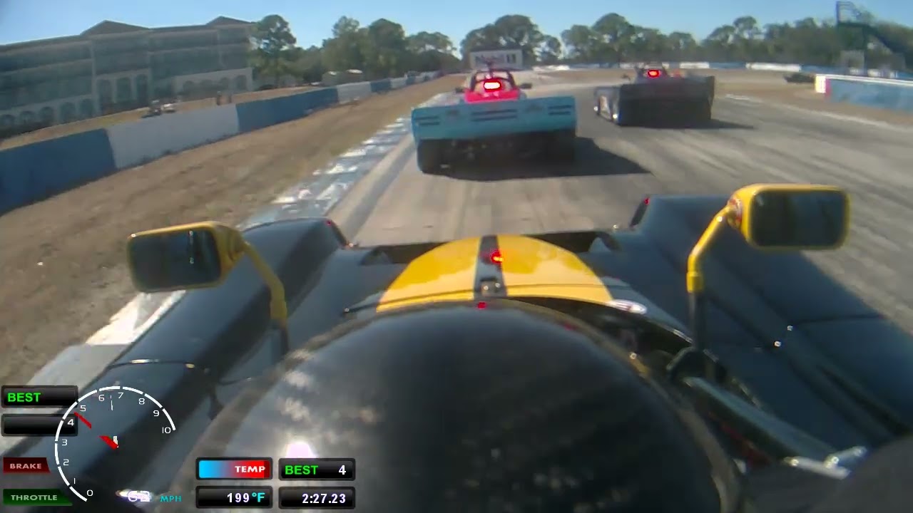 SCCA Sebring 2026 Cabin Fever SRF3 Feature Race Mid Race Crash Out