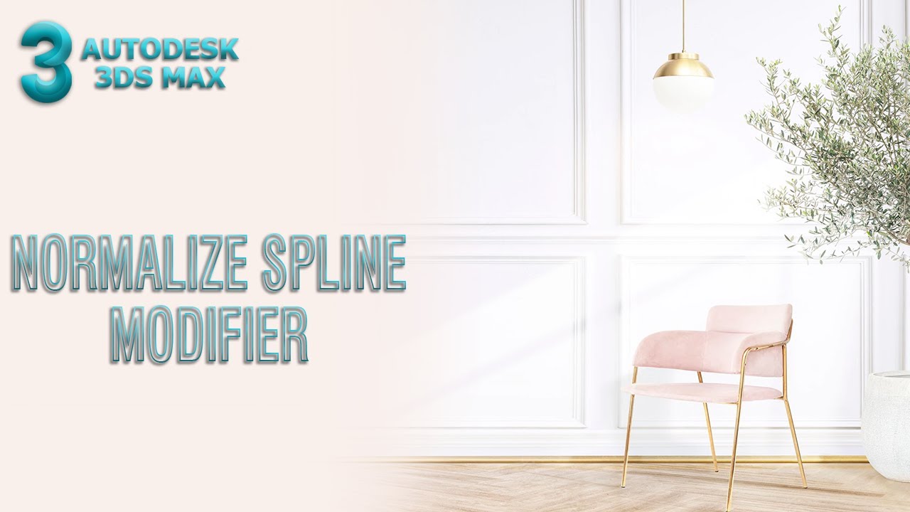 Normalize Spline Modifier | 3ds Max Tutorial