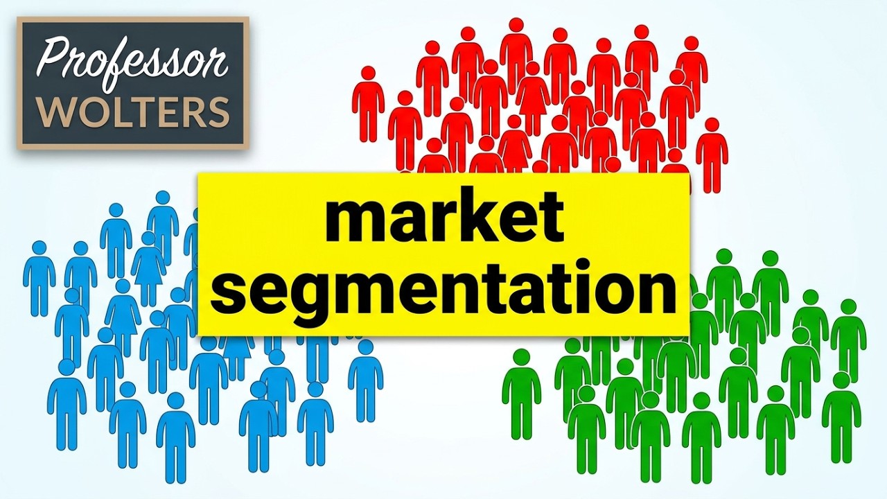 Market Segmentation, Targeting, & Positioning Lecture - Topic 8 of Basics of Marketing