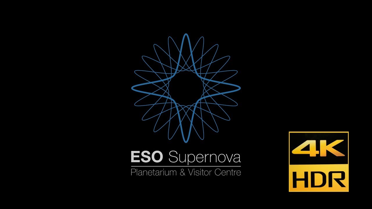 ESO Supernova | 4KHDR Planetarium & Visitor Centre logo animation