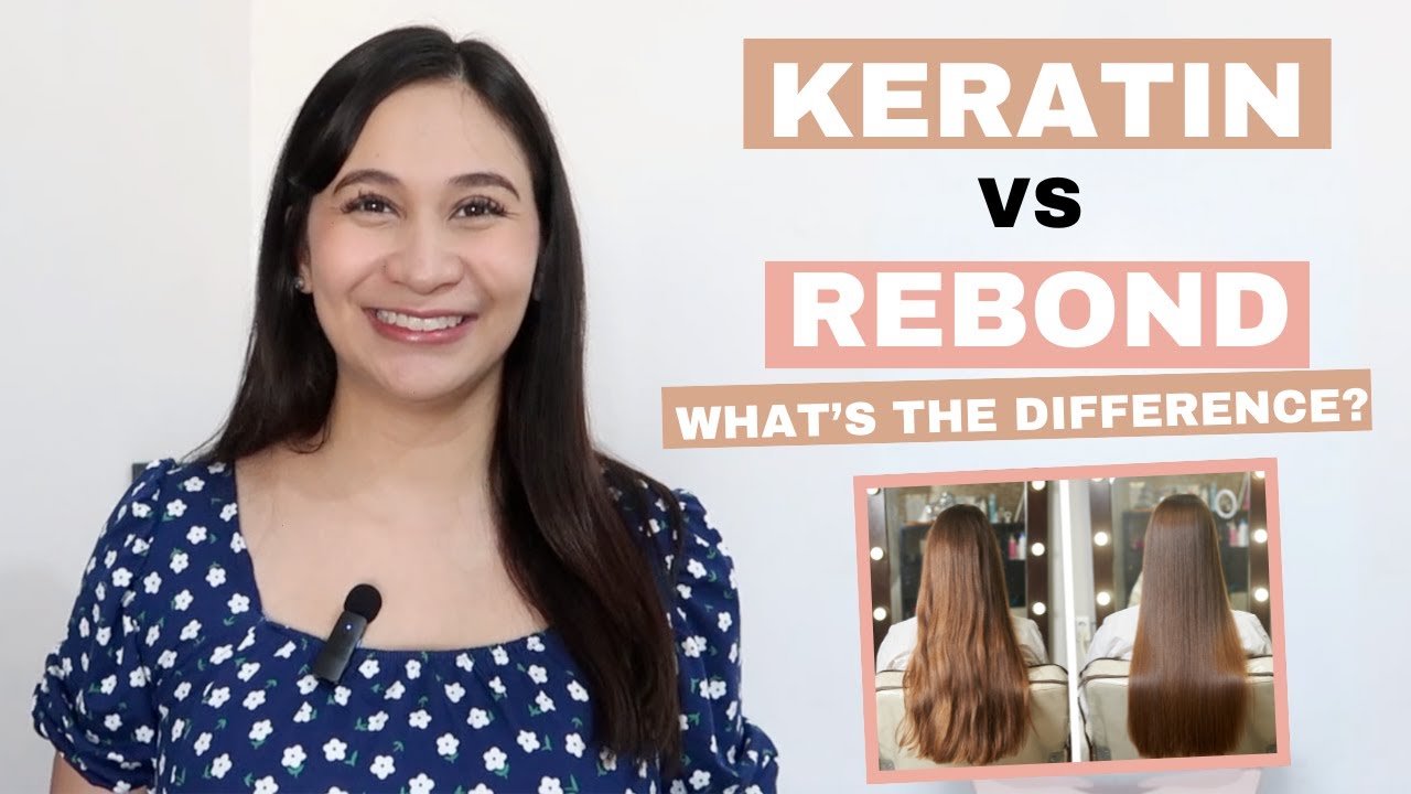 KERATIN VS REBOND | ANO ANG PINAGKAIBA? | Lolly Isabel
