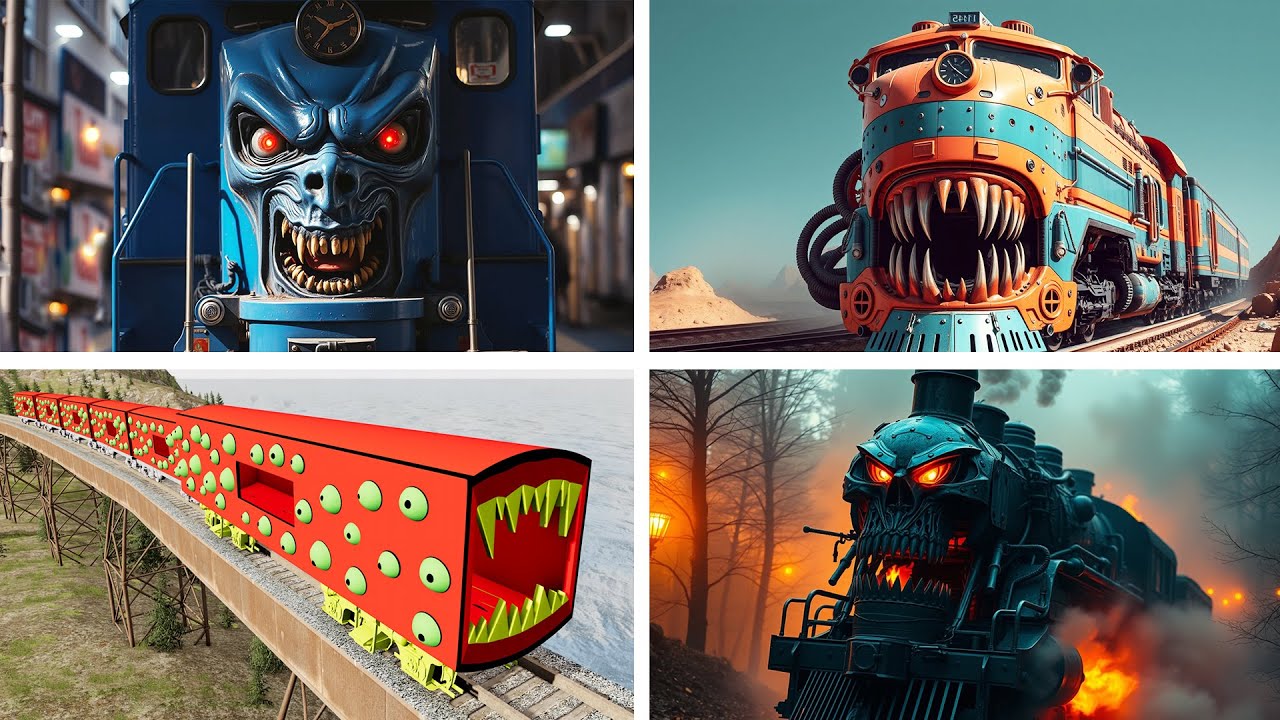 ИЩЕМ ПОЕЗДА ПОЖИРАТЕЛИ В РЕАЛЬНОЙ ЖИЗНИ И В ИГРЕ! Погони за поездами. Гоша и Чич.