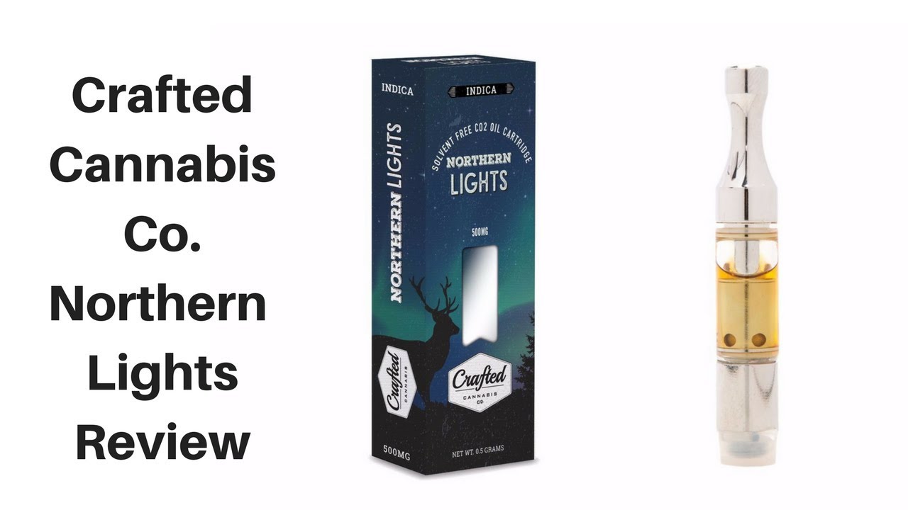 Crafted Cannabis Cartridge Co. Northern Lights Indica Review