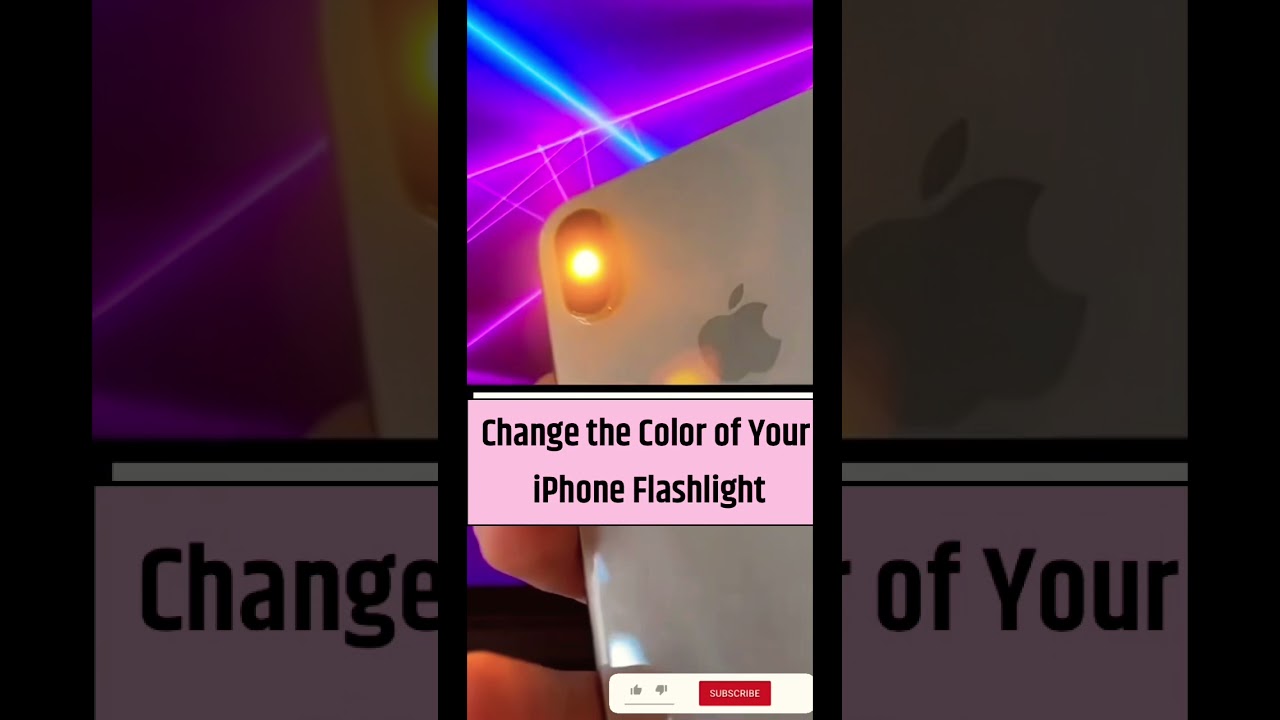 Change the colour of your flashlight