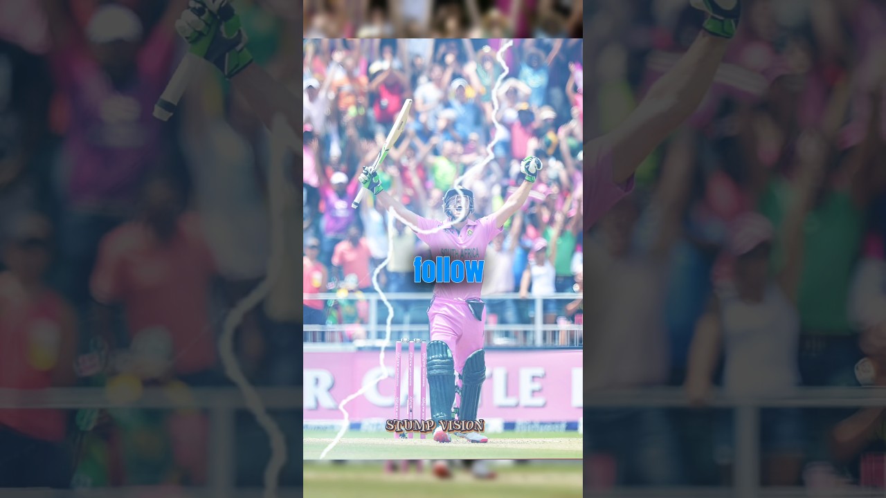 Mr.360&deg; Of Cricket- AB de Villiers | Stump vision