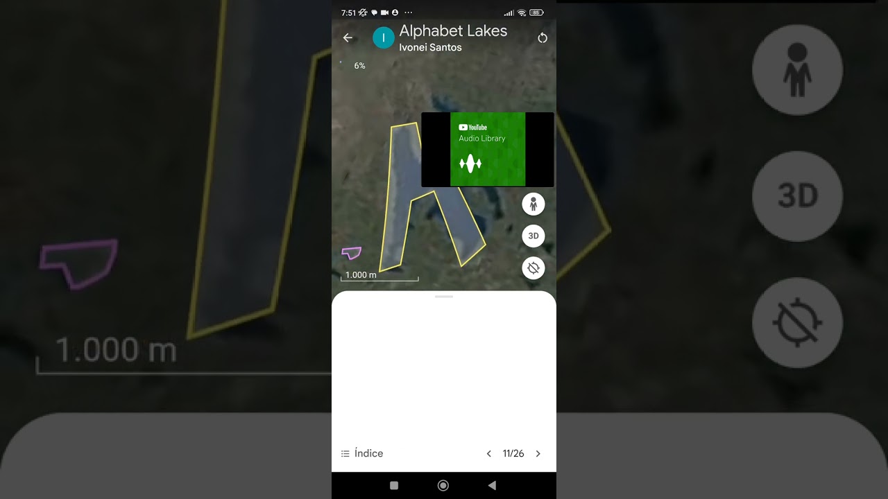 Alphabet Lakes (Google Earth)