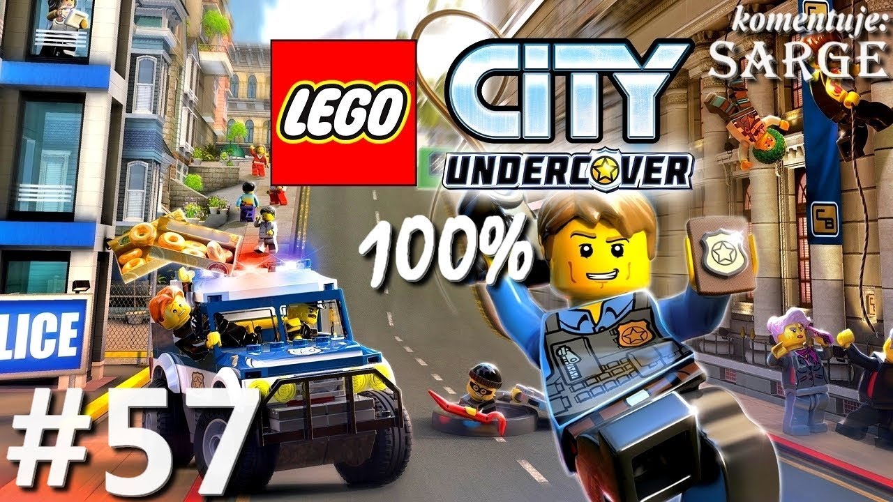 Zagrajmy w LEGO City Tajny Agent (100%) odc. 57 - Remiza straży pożarnej 100% | LC Undercover PL