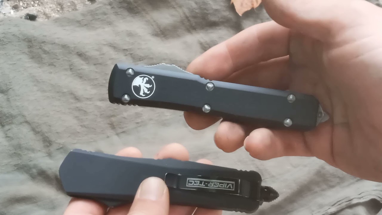 Microtech Ultra vs Vipertec ghost