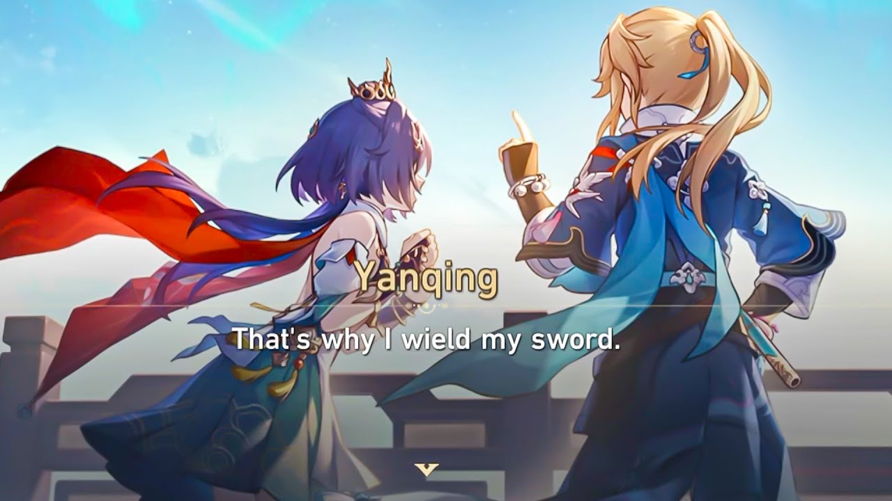 JIAOQIU Meets YUNLI & YANQING Cutscene Honkai Star Rail HSR