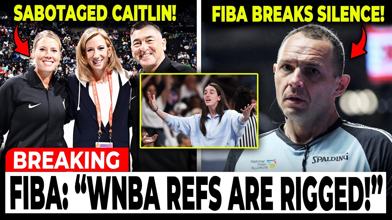 FIBA LEAKS ANTI Caitlin Clark PLAN Of CORRUPT WNBA Referees!