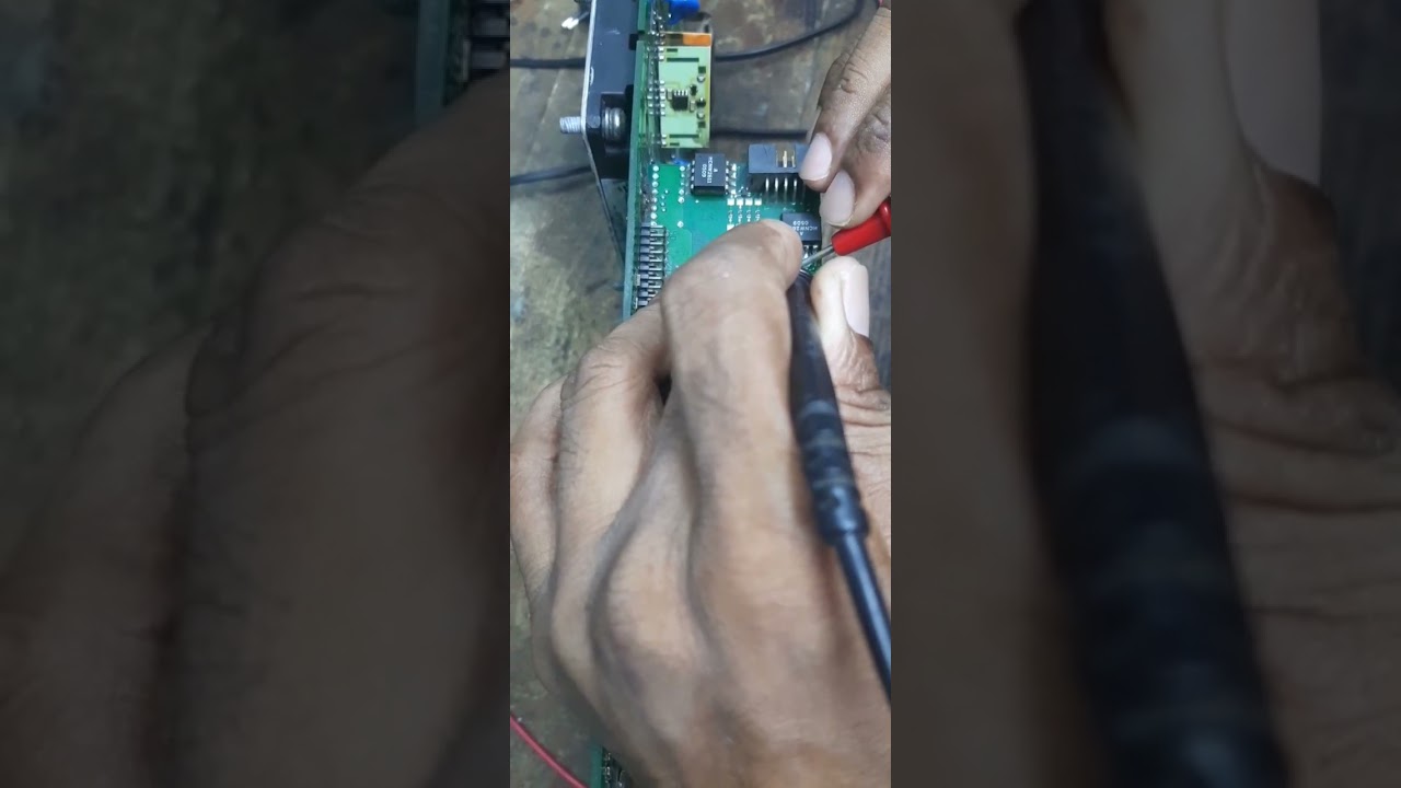 ABB Inverter acs800 drive ppcc link fault repair.