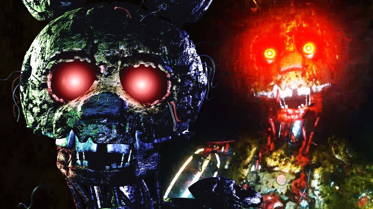 SPRINGTRAPS BRUTAL REVENGE! | The Joy of Creation: Halloween Edition (Free Roam FNAF)