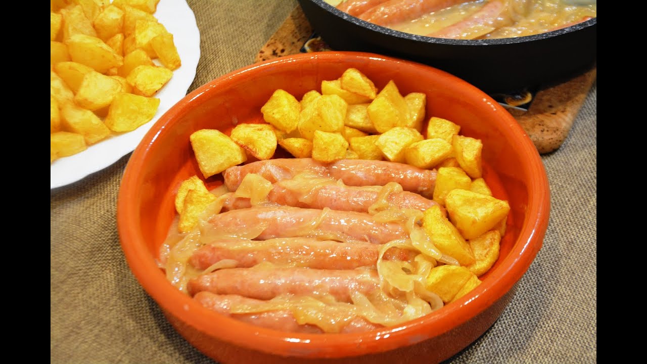 Salchichas al vino. ¡Tan fácil y tan rico!