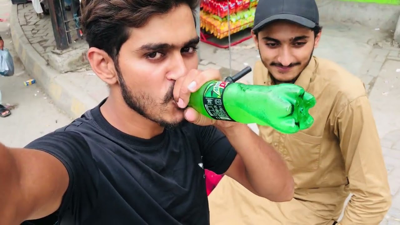 Drinking Drink with Hamza 