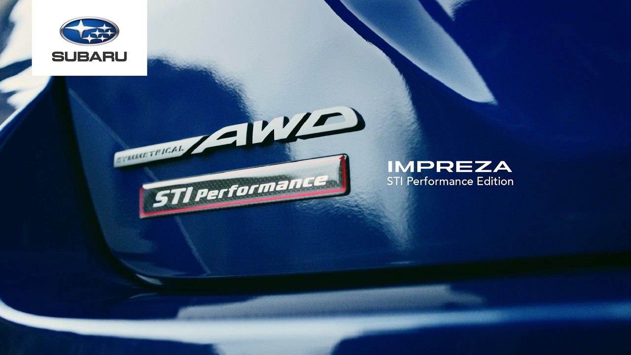 IMPREZA STI Performance Editionプロモーションムービー