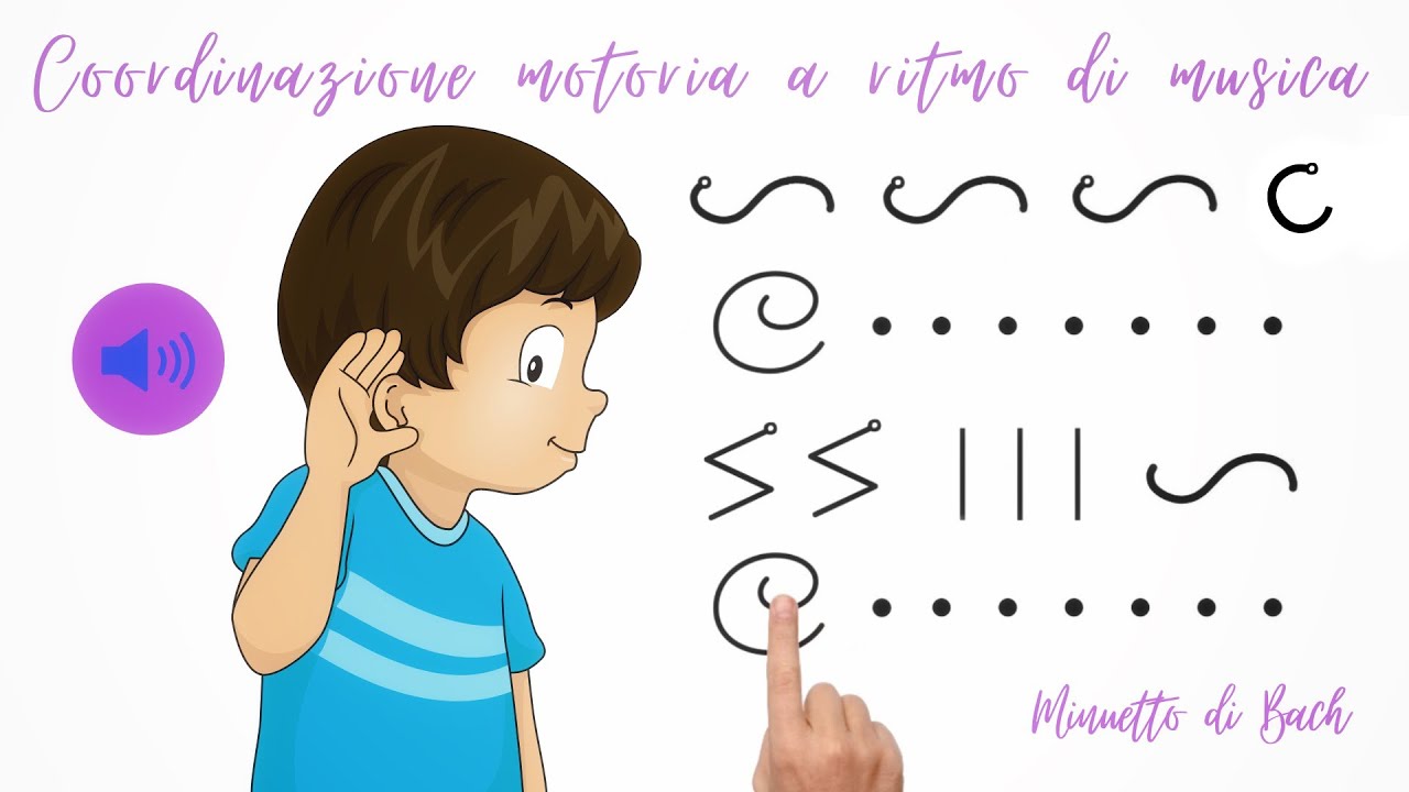 MUSICOGRAMMA - Minuetto di Bach - Musicograma