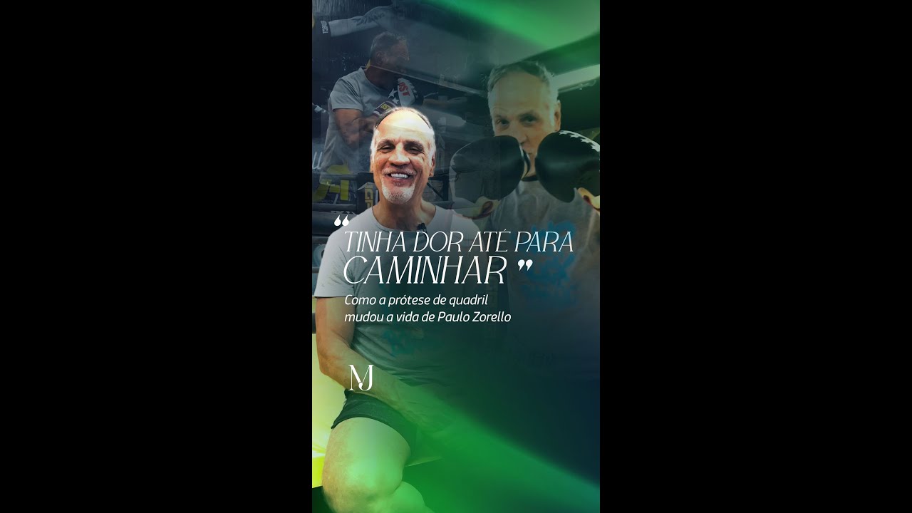 Como a prótese de quadril mudou a vida de Paulo Zorello