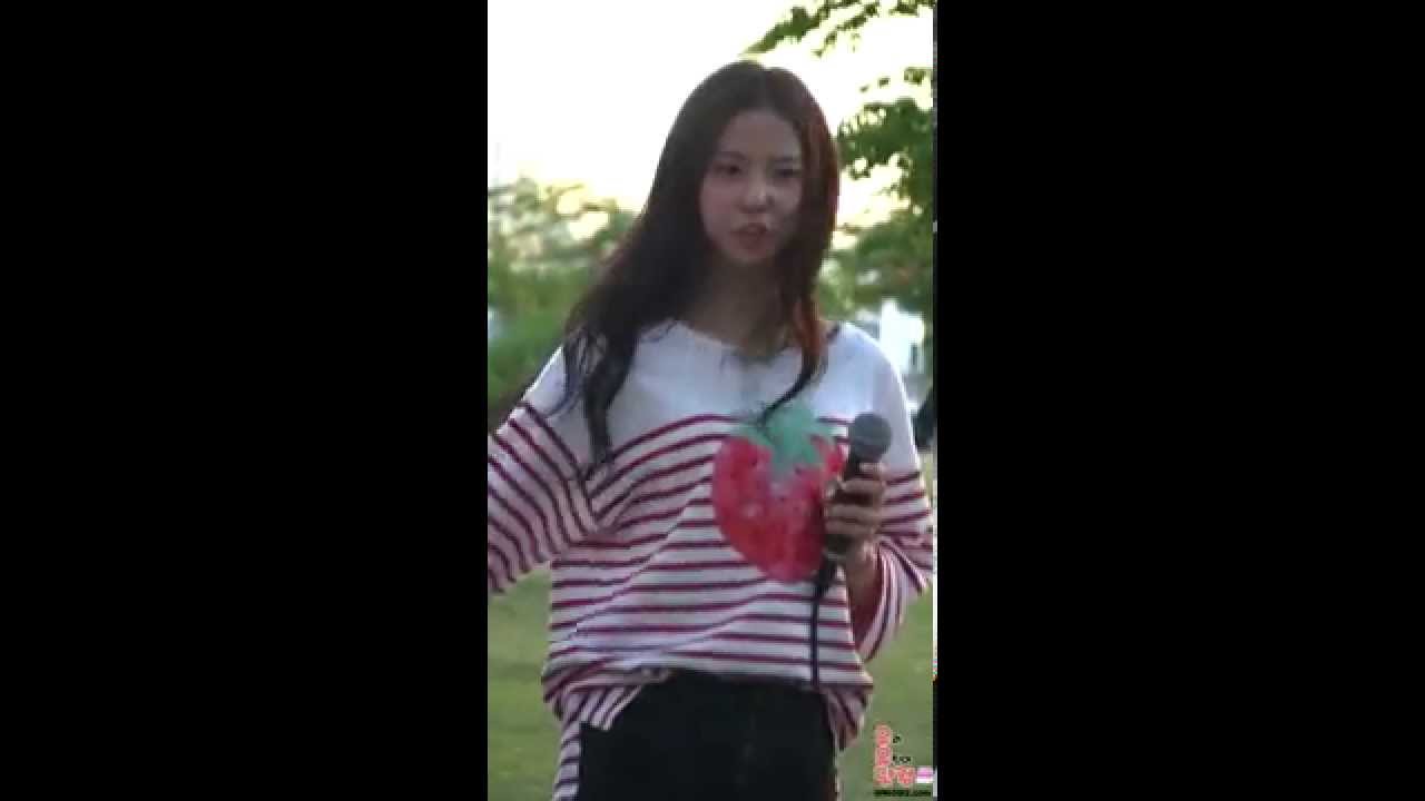 150603 뚝섬유원지 버스킹 CLC 카페모카 주세요 유진