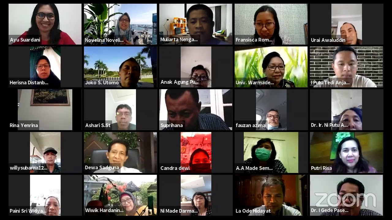 Aplikasi Teknologi Penanganan Pasca Panen pada Produk Pangan's Zoom Meeting