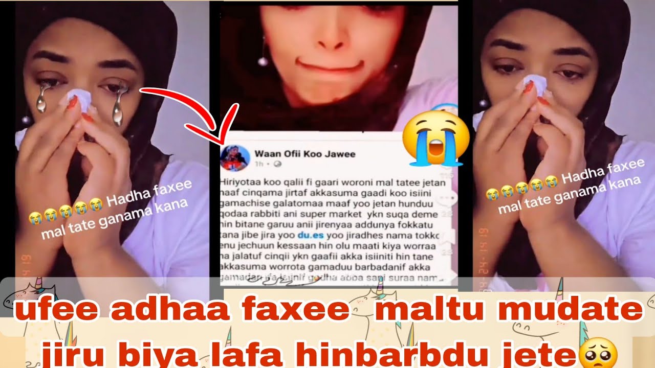 🥺Ufe haadha faxee  jireenyi biyya lafaa nagahee jira lubbuu koo balleessuuf jette